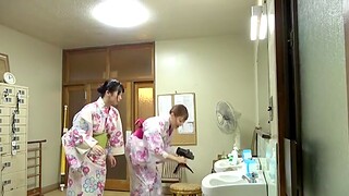 Japanese group gender by burnish apply pool with horny housewives